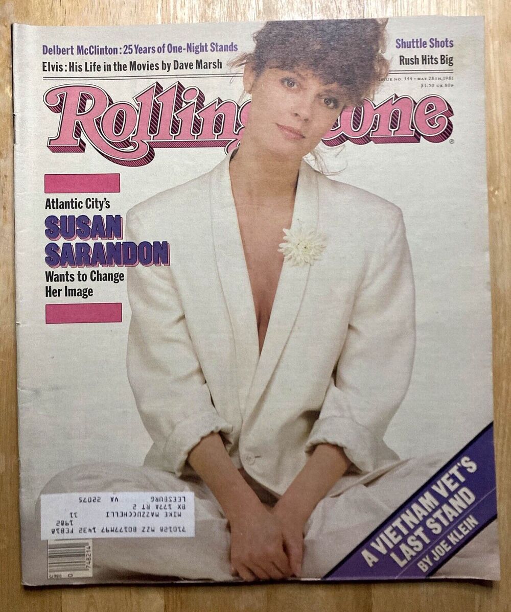 Rolling Stone Magazine No. 344 • Susan Sarandon • May 1981 • Elvis Presley